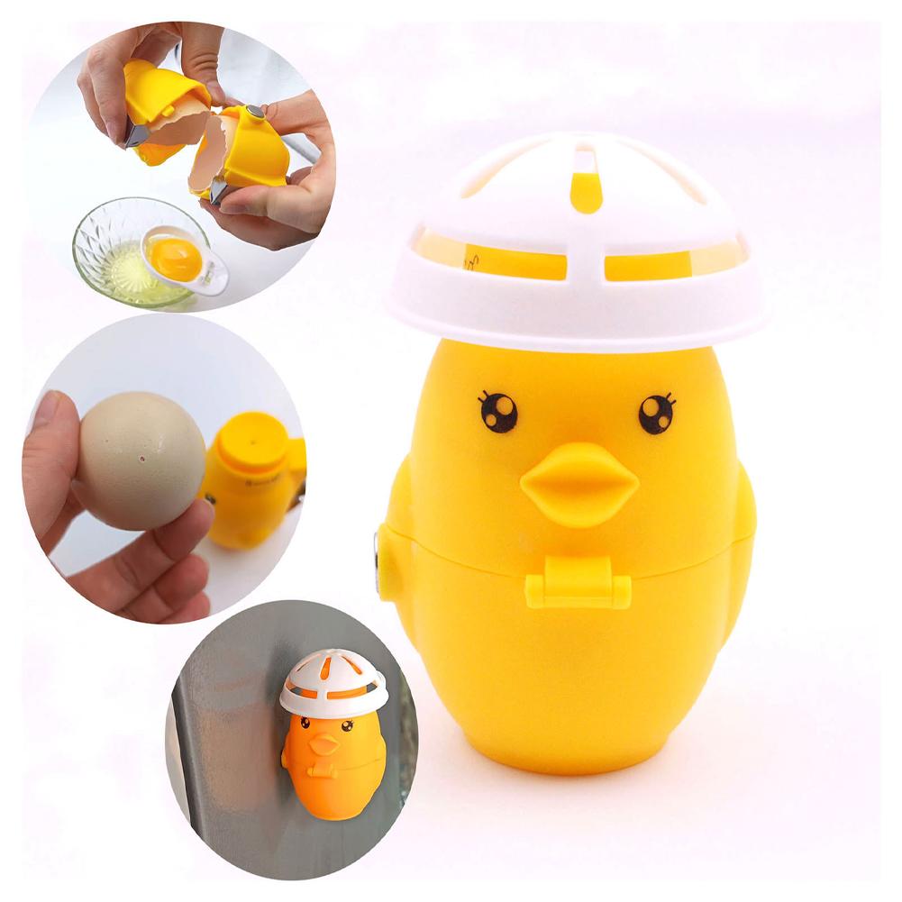 Egg Separator Tool - Alat Pemecah Telur Ayam 4-in-1, Pembuka