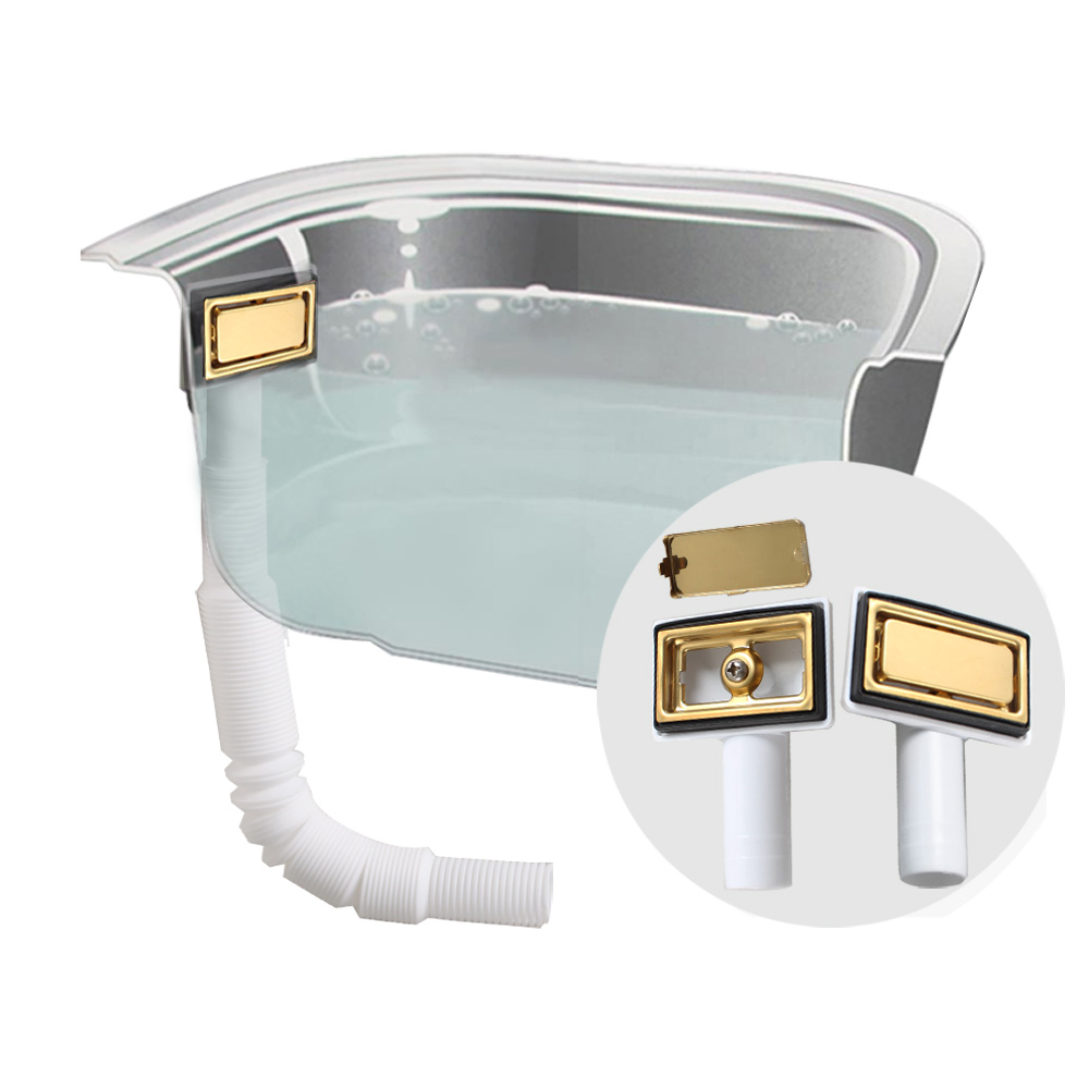 Kitchen Gadgets Gold - Talea wastafel dapur sisi persegi kepala