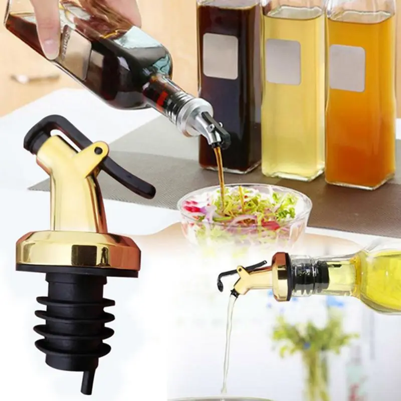 Kitchen Gadgets Gold - Corong Tuang Minyak Zaitun Emas, Penutup