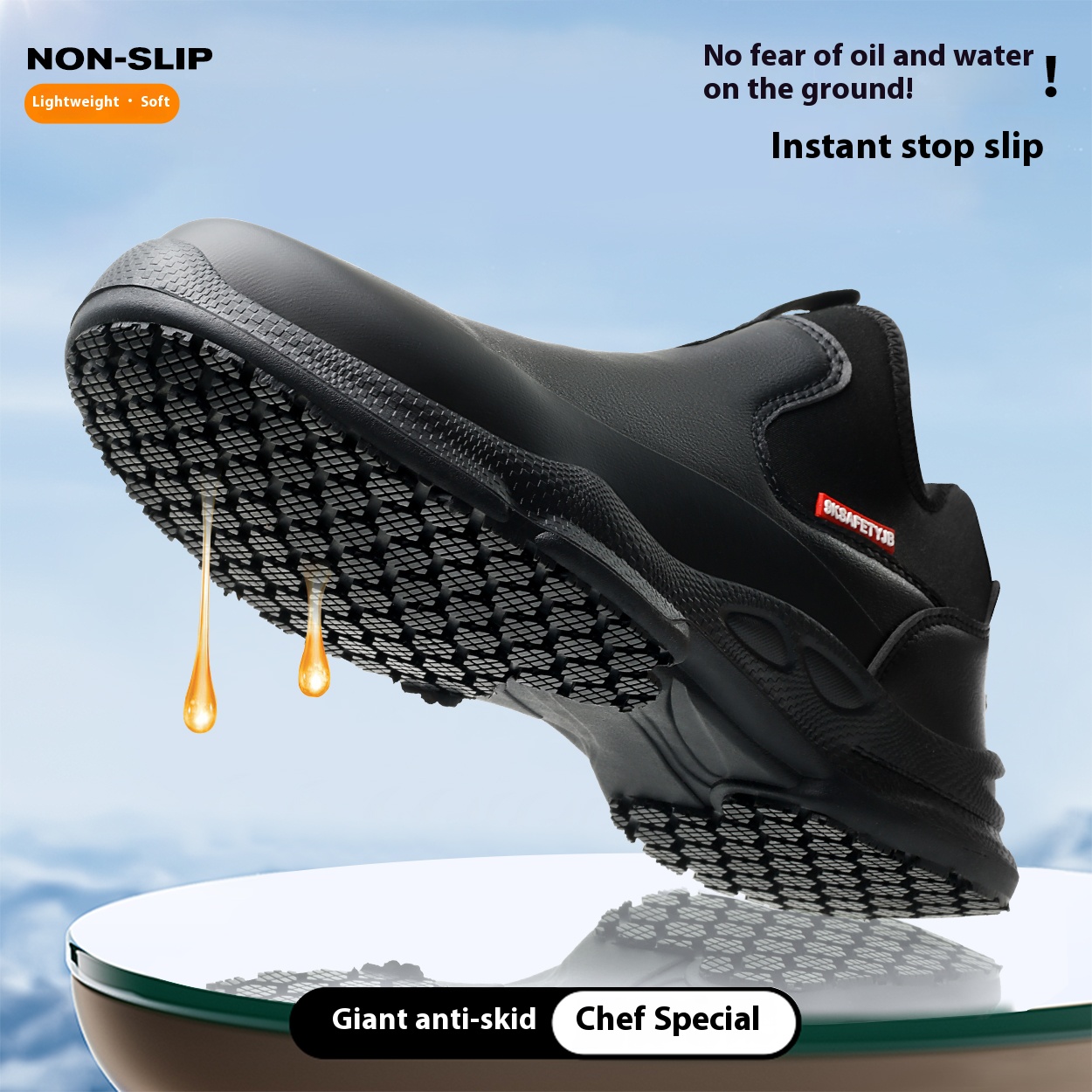 Shevalues Sepatu Koki Pria Bak - Kitchen Gadgets For Men ulasan dan harga