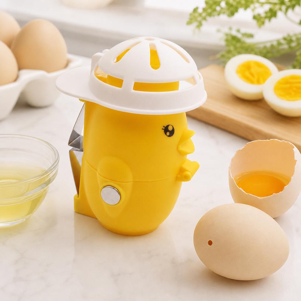 Alat Pemecah Telur Ayam 4-in-1 - Egg Separator Tool ulasan dan harga