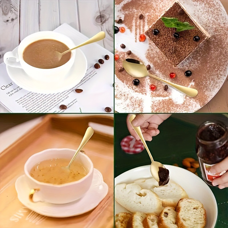 6/10/20 Buah Sendok Emas Kecil - Kitchen Gadgets Gold ulasan dan harga