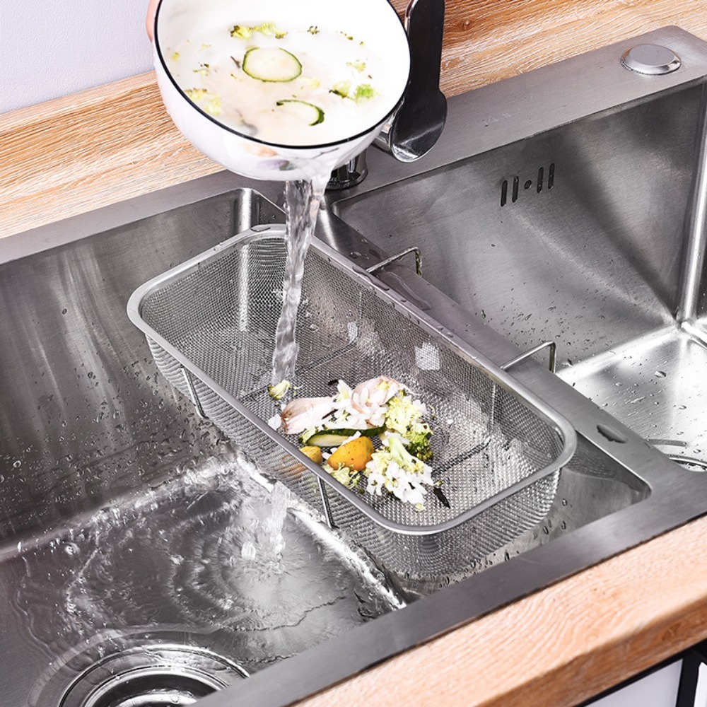 Keranjang Pembuangan Wastafel  - Kitchen Helper Gadgets ulasan dan harga